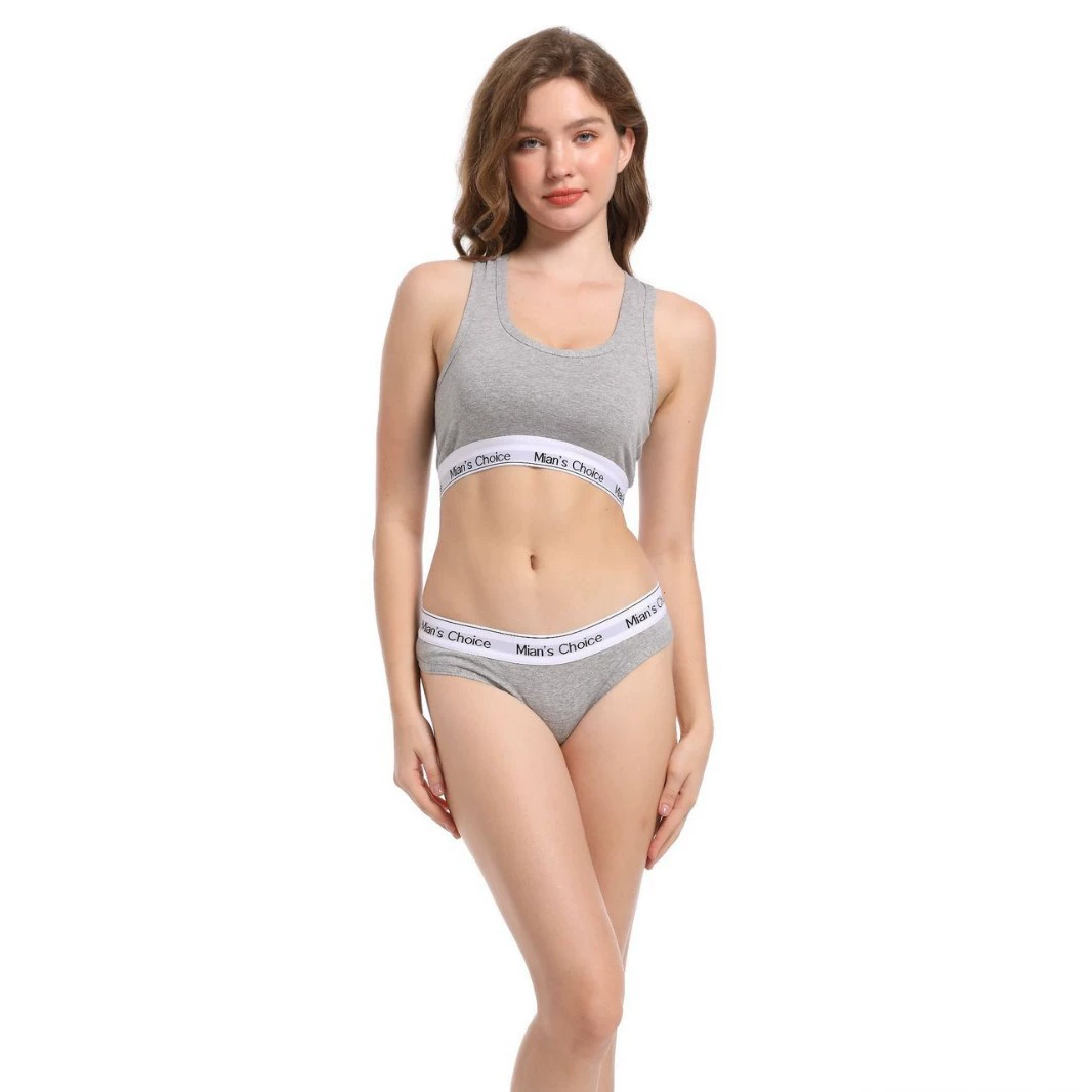 С underwear, майка-бюстье, спортивный бюстгальтер, брюки, мягкий набор, набор 3 штуки, впитывает пот и запах