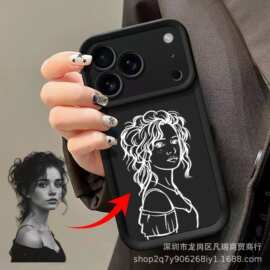 跨境爆款适用苹果iPhone17Air手机壳16Promax/15保护套13名字来图