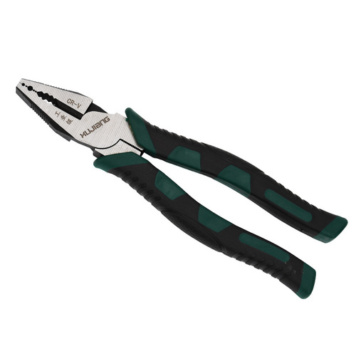 Chrome vanadium steel forged vise 8 inch pure steel wire pliers anti-wire hand pliers flat nose pliers wire cutting pliers wholesale