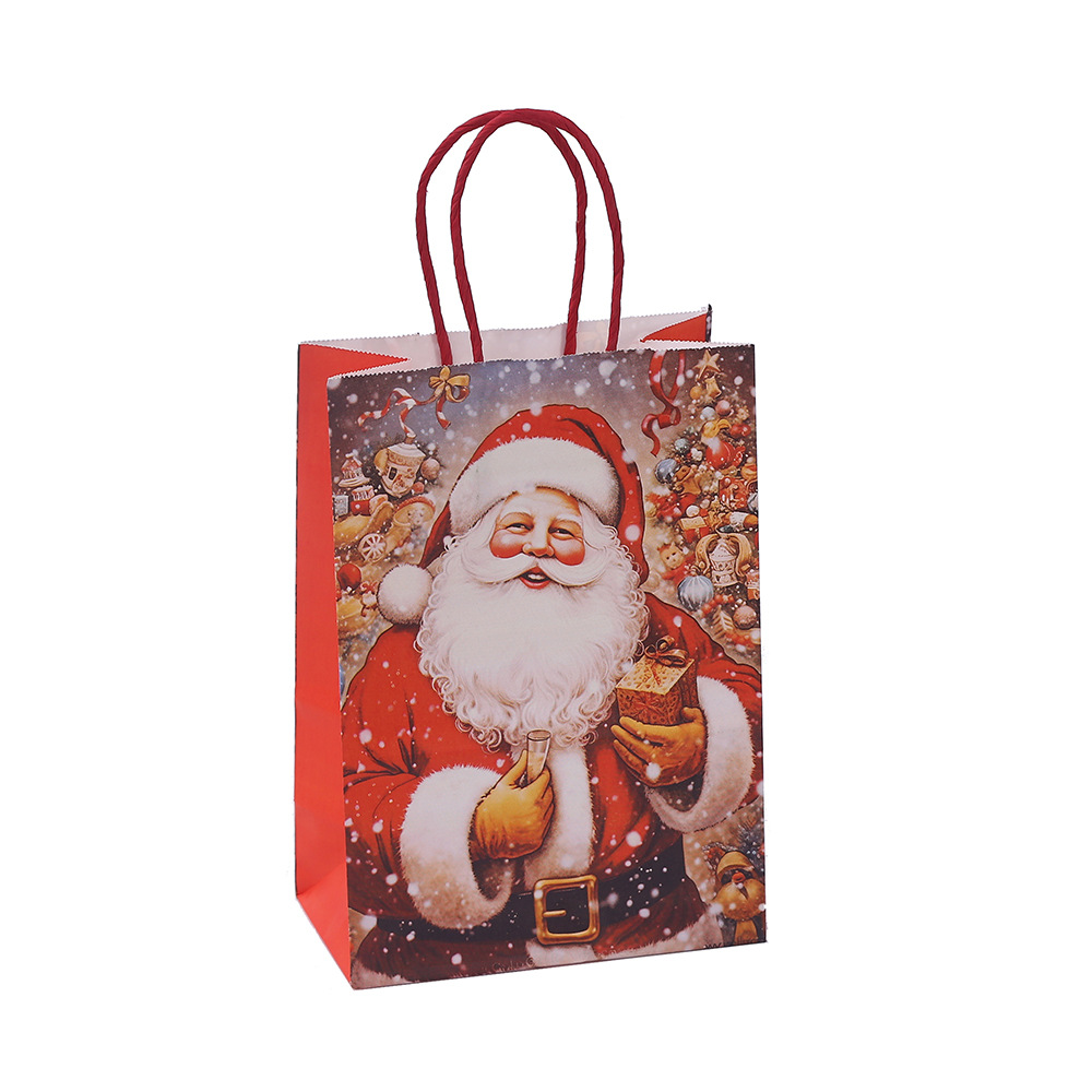Nordic Style Style Christmas Nordic Style Santa Claus Party Festival Gift Wrapping Supplies Gift Bags