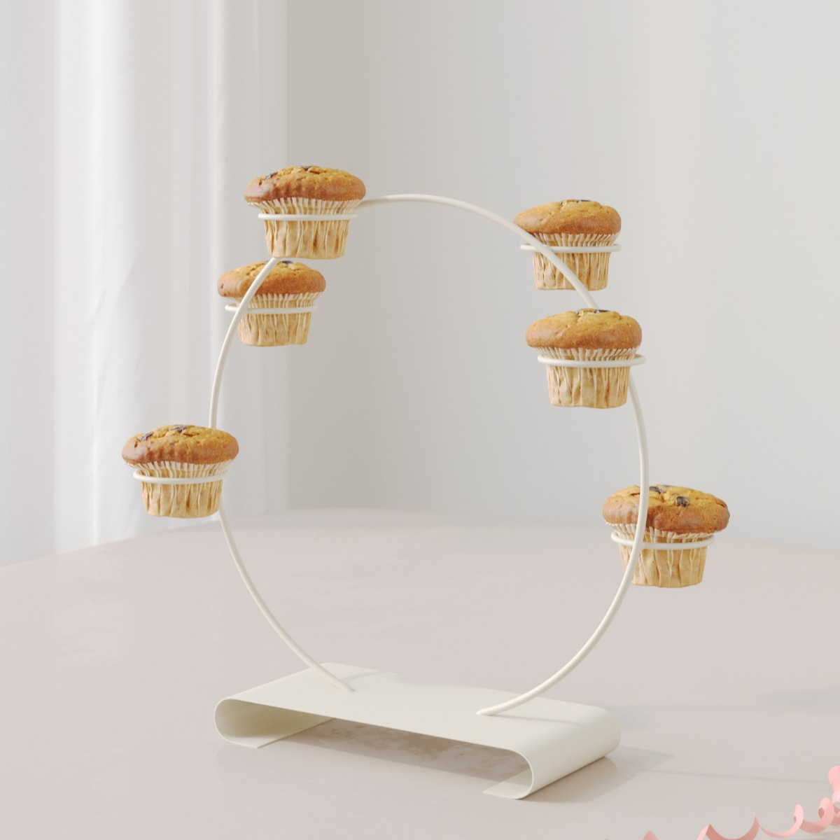Decoración de mesa de postre europea para mostrar bandeja de pastel, mesa de descanso de té, marco de refresco de té de la tarde, marco de pastel de hierro forjado se puede ajustar image 4