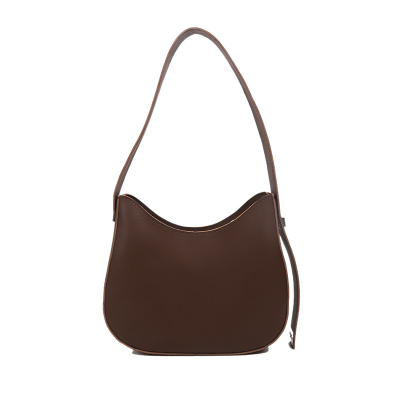 Bolso de color sólido para mujeres 2023 nueva moda coreana popular este otoño y invierno en un nuevo bolso de hombro bolso axilar