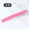 8.5CM flocked elastic pink