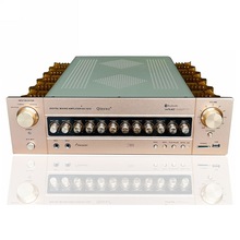 高大功率功放机重低音6声道家庭影院KTV无源音箱音频放大器