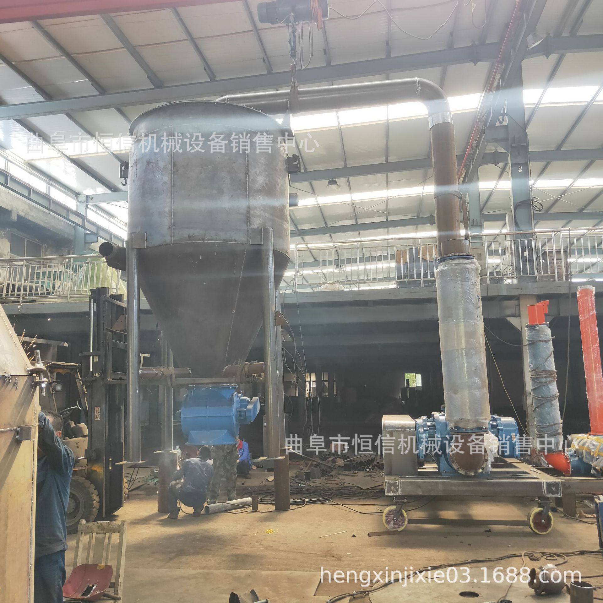 徐州电厂散灰装罐气力吸灰机  自动卸料水泥粉气力吸灰机自产自销