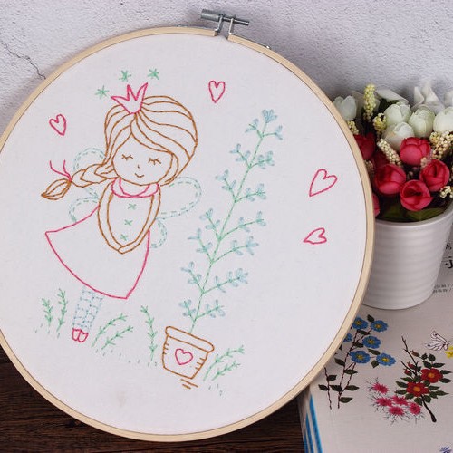 DIY manual bordado kit material paquete europeo de dibujos animados animal principiante kindergarten formación enseñanza