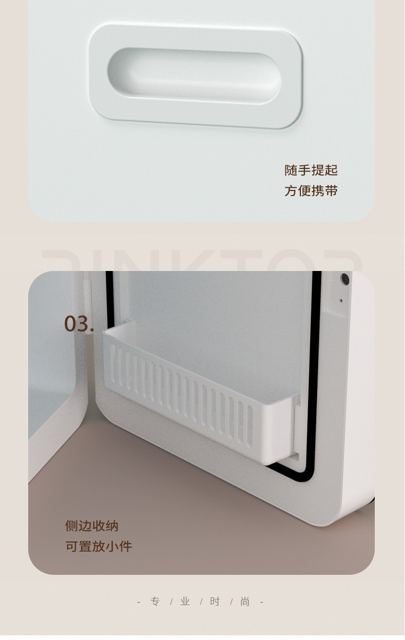 Chigo Mini Refrigerator for One Person, Small Dormitory Household Refrigerator, Car Refrigerator, Student Rental House Small Refrigerator