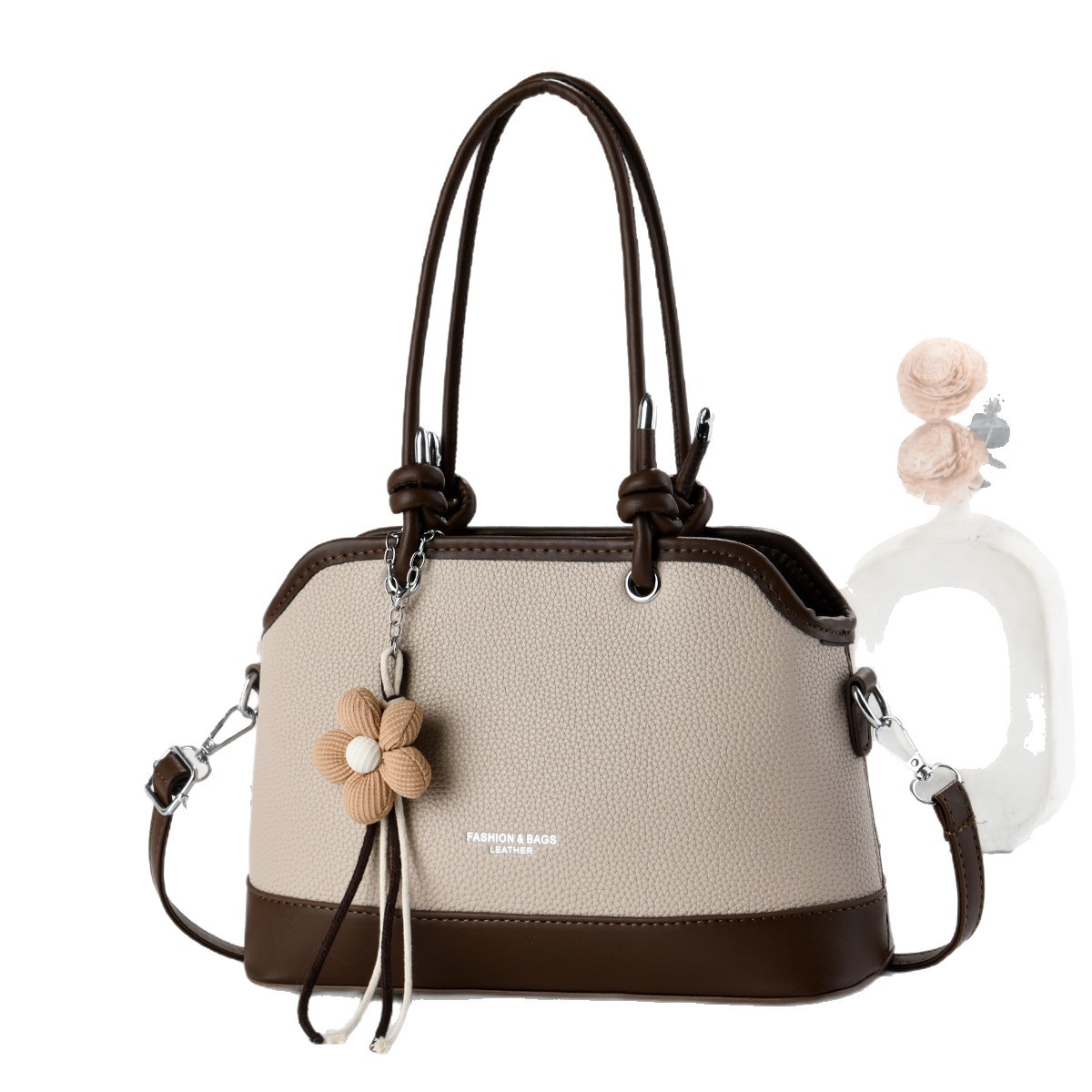 Temperamento sensación de bolso de tendencia versátil de gran capacidad bolso de hombro casual de moda damas mochila bolsas transfronterizas