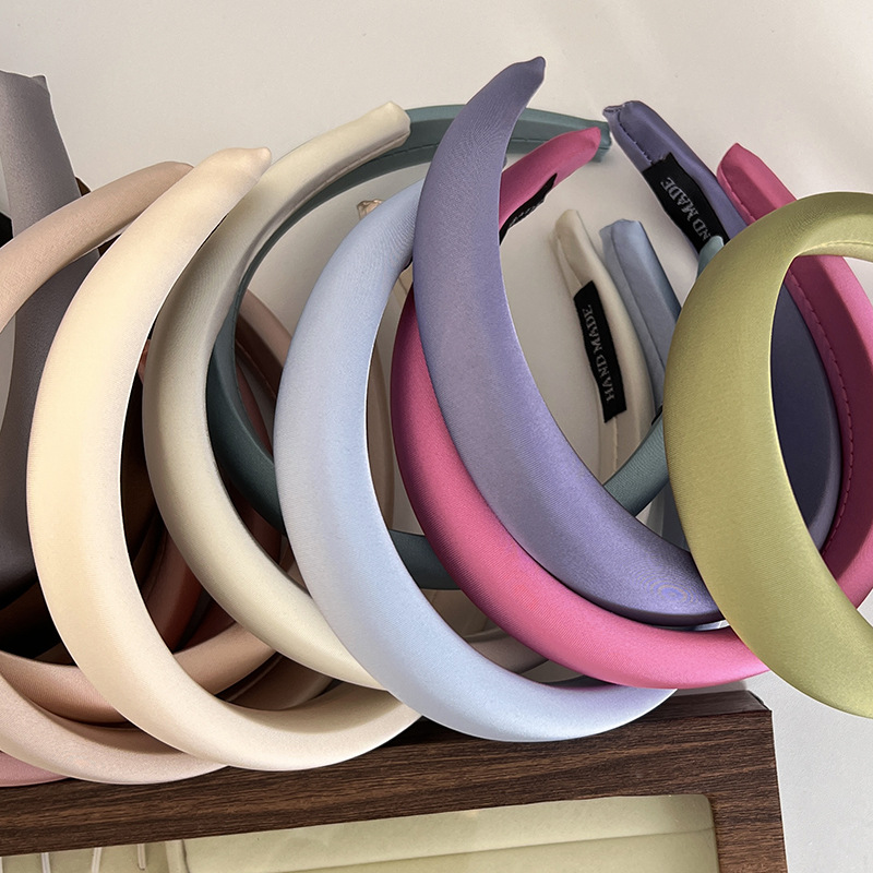 Fashion Solid Color Cloth Hair Band display picture 7