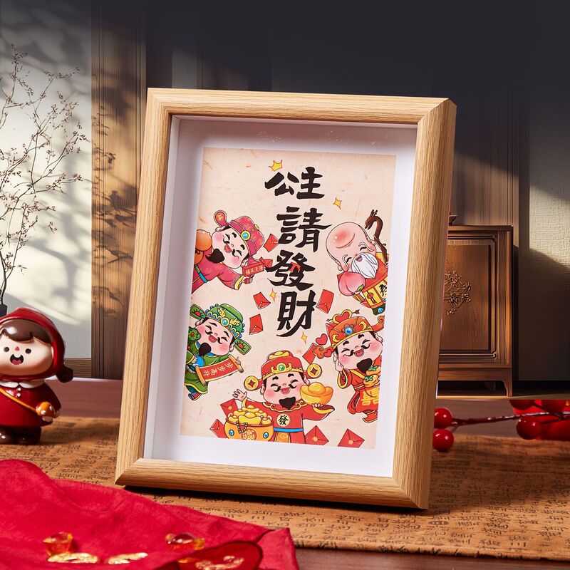 Creative send 6 home living room inch please photo frame rich princess 8 inch decoration gift decoration decorations girlfriends desktop