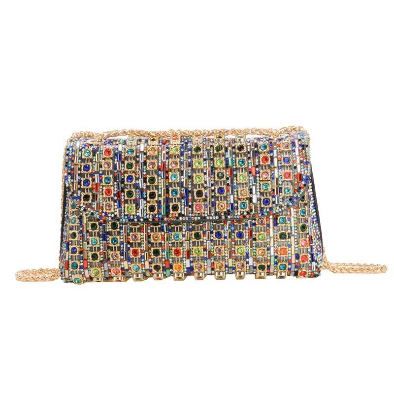 Ventas transfronterizas europeas y americanas bolsas de cena de moda bolsas de diamante bolsas de mano bolsas de hombro de fiesta bolsas de noche