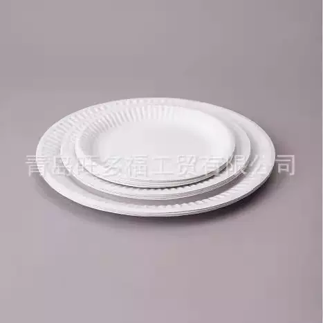 一箱包邮9寸一次性纸盘纸碟派对托盘生日蛋糕盘外贸出口工厂发货