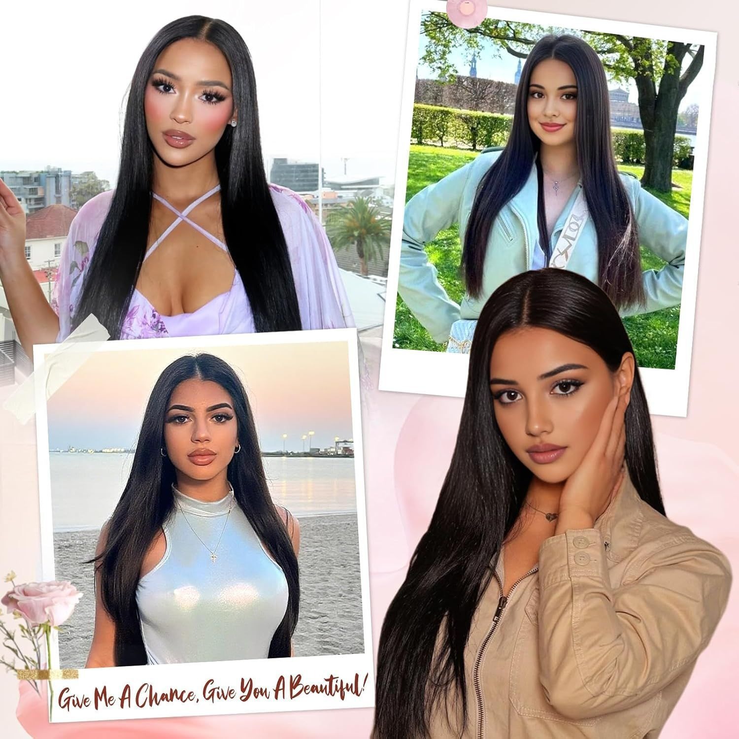 Europa, América, África, negro, cabello recto, fibra química, cabello de alta temperatura, cosplay, peluca, fábrica al por mayor image 5