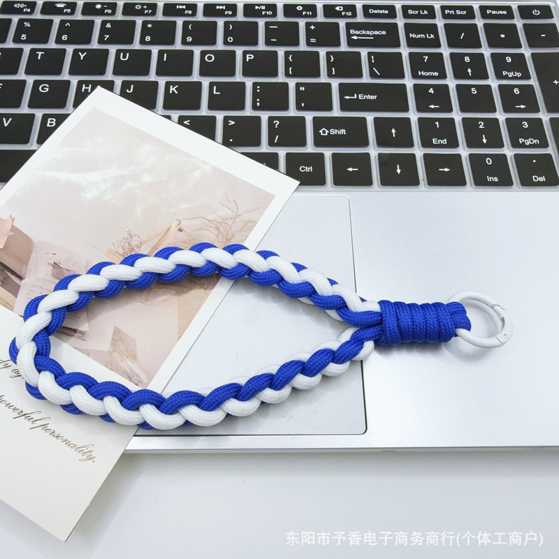 手工编织手机挂绳手腕防丢钥匙扣水杯包包钥匙挂件u盘绳挂饰腕带|undefined