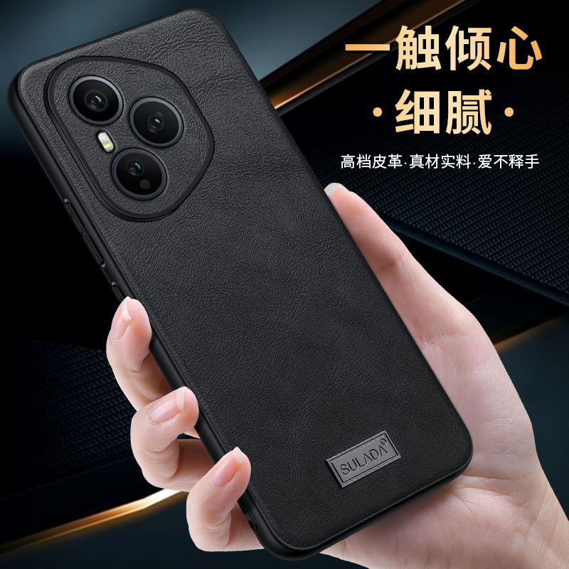 适用荣耀400p手机壳高档honor400Pro轻奢皮纹全包防摔硅胶保护套|undefined