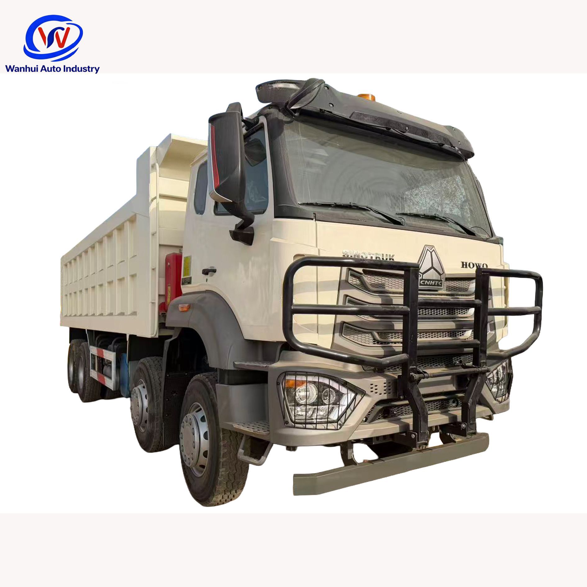 Howo Nx 6X4 Front Four-Wheel and Rear Eight-Wheel Dump Truck, Rear Eight-Wheel Tipper Truck for Transporting Gravel and Sand, Construction Vehicle for Africa