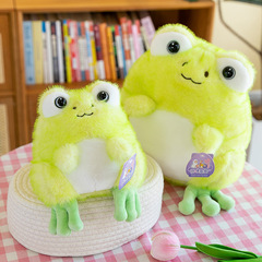 卡通青蛙公仔毛絨玩具小號跨境布娃娃睡覺抱枕兒童安撫玩偶活動禮