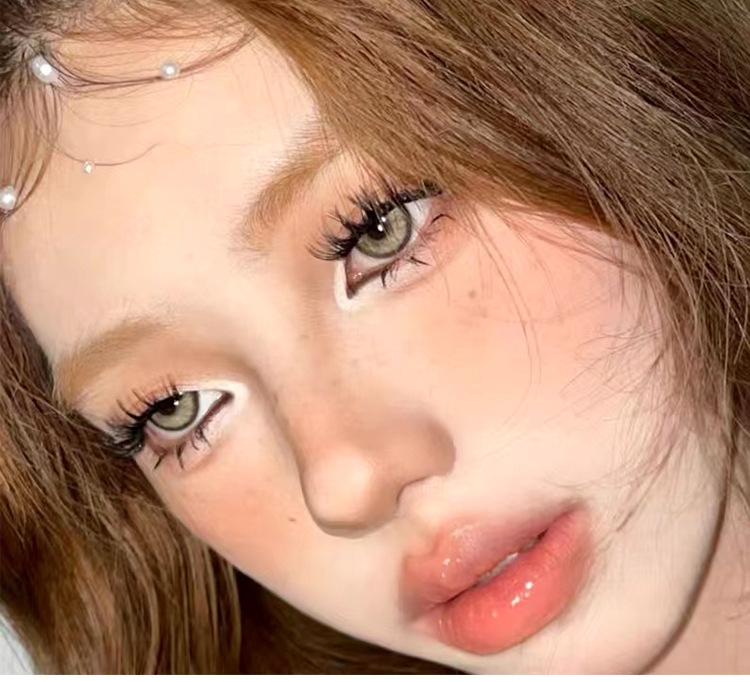 Mengjie Shangpin W-shaped thick curly false eyelashes Single cluster European and American hair flu Lazy person segmented eyelashes full figure