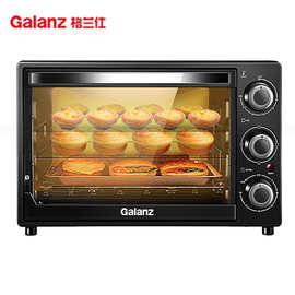 适用格兰.仕K12电烤箱 家用32L大容量蛋糕烘焙烤箱多功能独立控温
