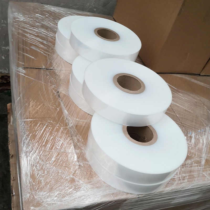 FUENTE de suministro directo de fábrica de tela PE película Termocontraíble alta cerveza transparente embalaje exterior película de cartón fábrica al por mayor