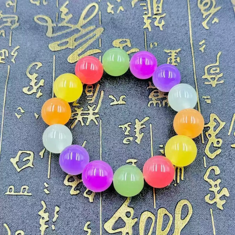 变色手串高温紫外线变色手串变紫色变红色手饰礼品光变手串|undefined