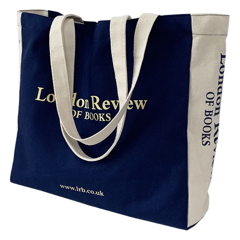 Nueva carta artística de gran capacidad de un solo hombro bolsa de lona estilo universitario hombres y mujeres estudiantes clase viajero Portátil Bolsa de libros