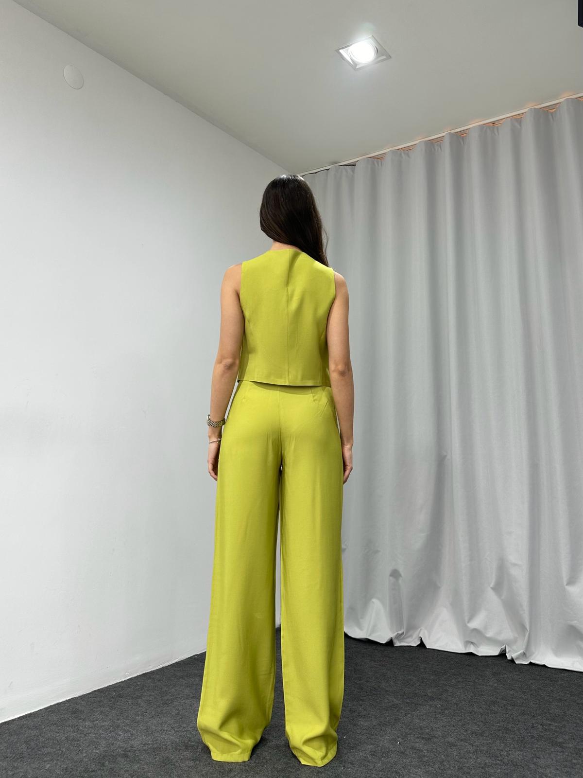 525g Weight Sleeveless Sleeve Length Spandex, Polyester Fabric Type Pant Co-ord Set Sets Type 2 Pieces Set Quantity Holiday, Daily Occasion V Neck Neckline Regular Fit Fit Type Solid Color Pattern Summer Season Women's Gender Pocket Design Elegant Style Holiday Daily Women's Elegant Solid Color Spandex Polyester Pocket Pant Co-ord Set Pants Sets 17