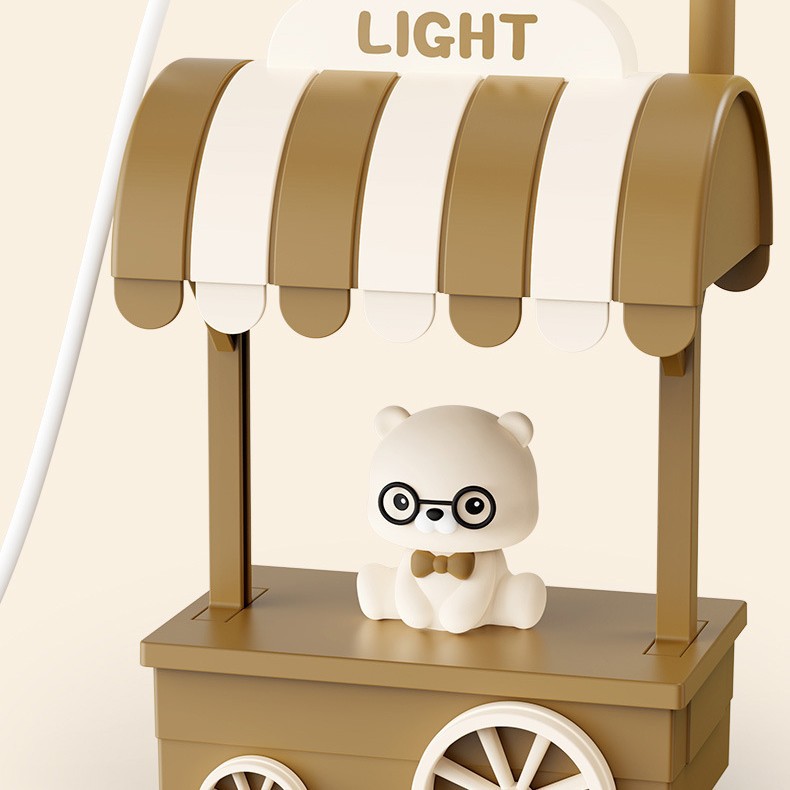 Fuente al por mayor nueva luz nocturna retro de malla LED recargable dormitorio lámpara de escritorio regalo de negocios para niños