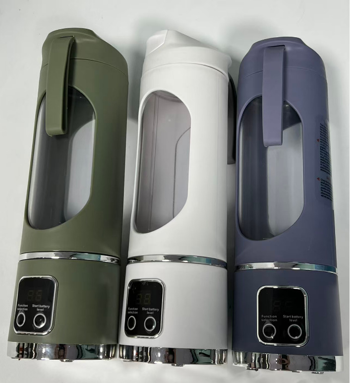 Taza de jugo eléctrica transfronteriza, taza de jugo portátil recargable pequeña, taza de jugo multifuncional doméstica, taza de jugo