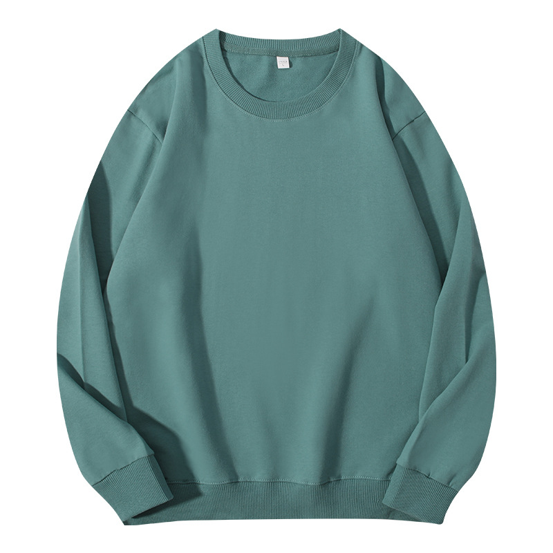 Algodón cuello redondo suéter hombro bottoming camisa pequeña Terry Primavera y otoño plataformas de red de acoplamiento al por mayor y al por menor en stock