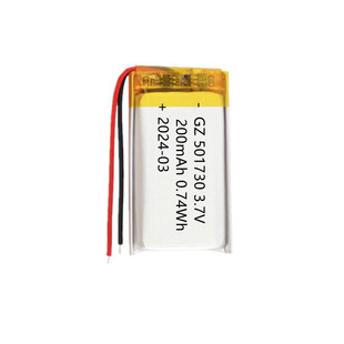 �S��501730�ۺ����늳� 200mAh����P ����b��Сҹ��늳�3.7V