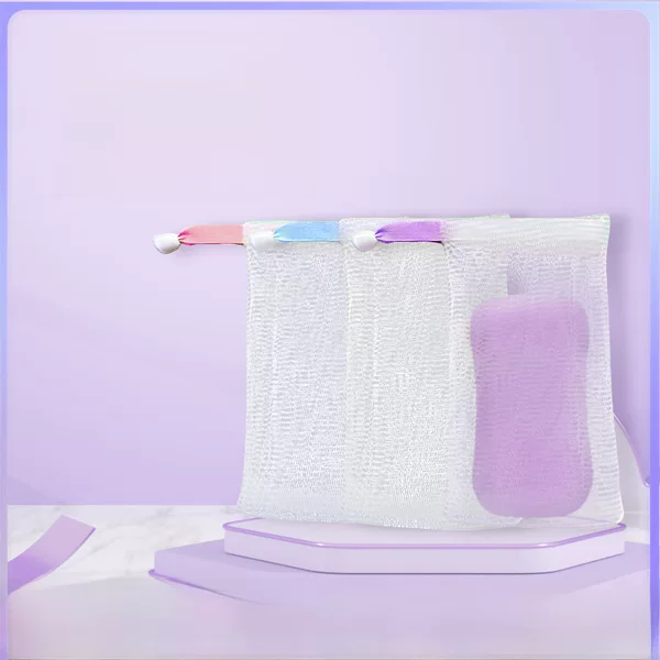Cross-border soap bag foaming net face washing foaming bag cleansing net dense soft foaming net facial cleanser