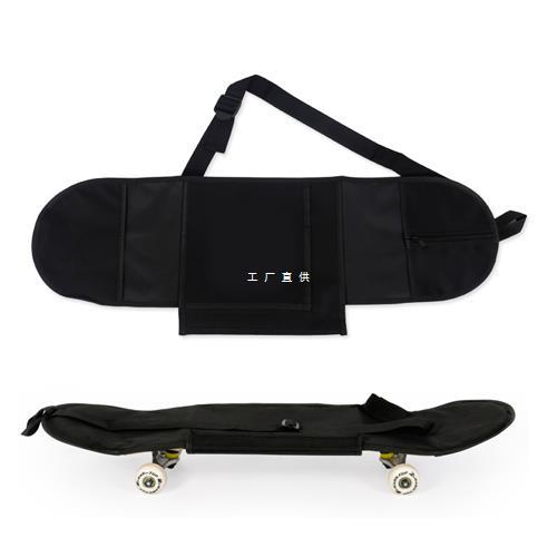 Skateboard Bag, Single-Shoulder Four-Wheel Skateboard Backpack, Double Kick Skateboard Multi-Functional Shoulder Bag Wholesale