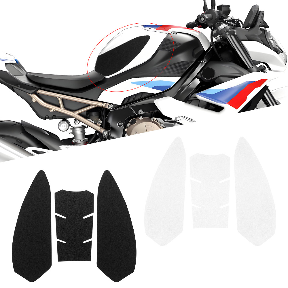 Aplicable a BMW S1000R 2021 - 2024 S1000RR 2018 - 2023 pegatinas de tanque de combustible de motocicleta pegatinas de esmerilado