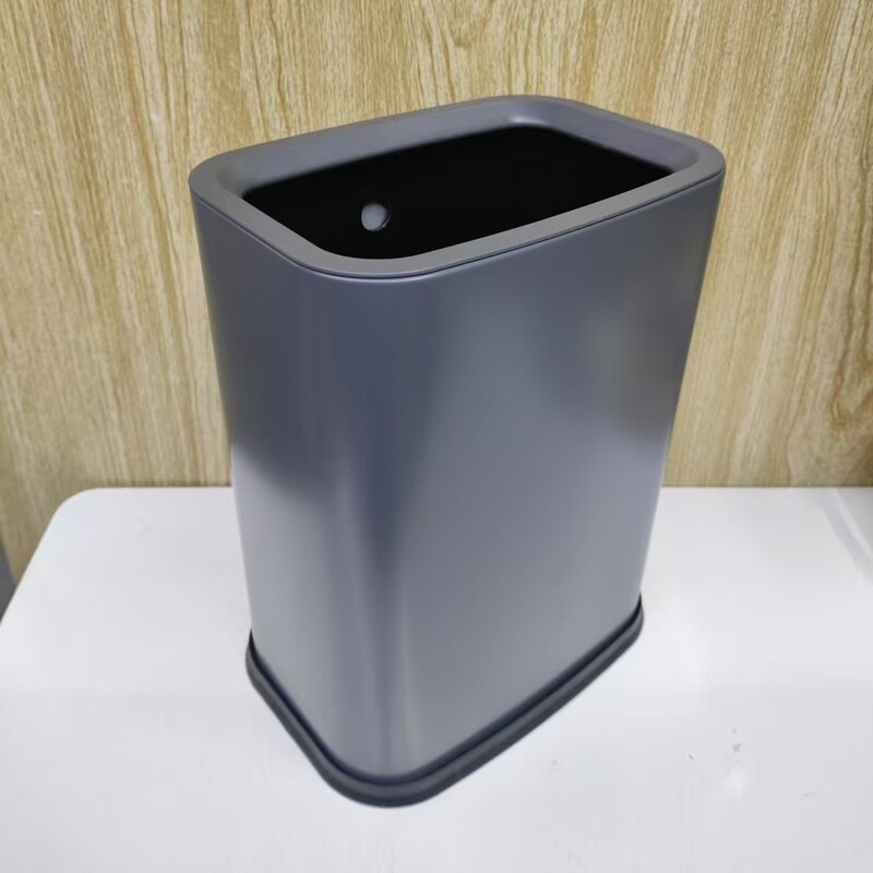 Stainless Steel Trash Can Without Lid for Hotels and Tourist Attractions, Simple Style, Clean and Tidy, Classy and Elegant Style Stainless Steel Trash Can Without Lid for Hotels and Tourist Attractions, Simple Style, Clean and Tidy, Classy and Elegant Style