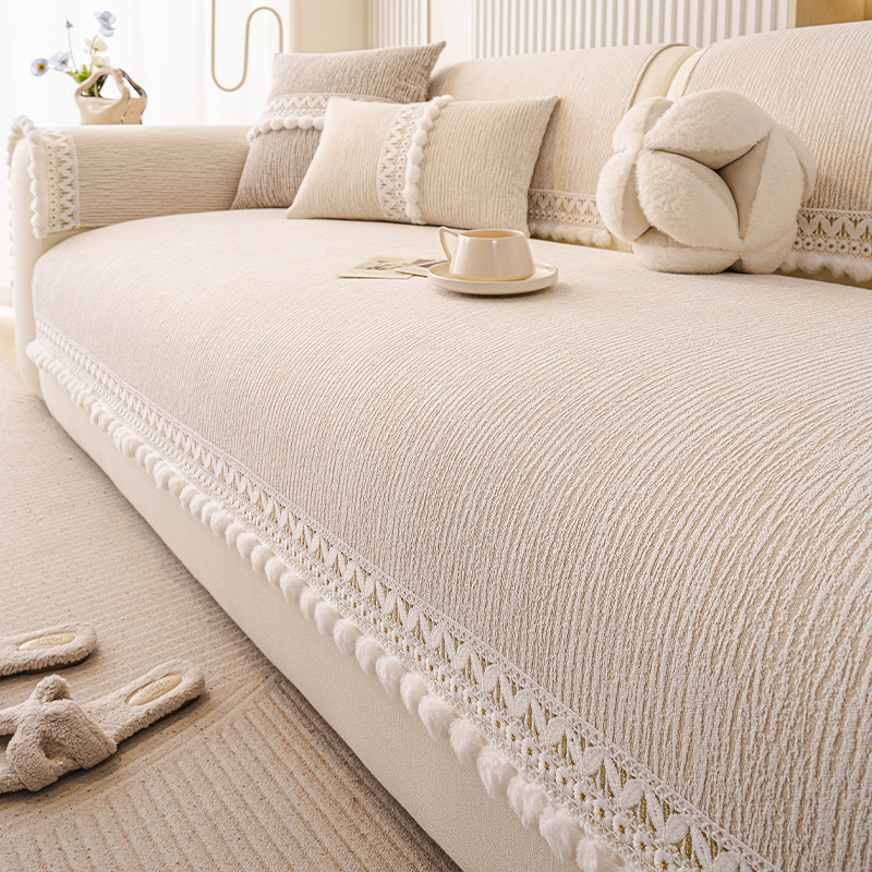 European Minimalist Sofa Cover Washable Elastic Couch Protector_voghion.com