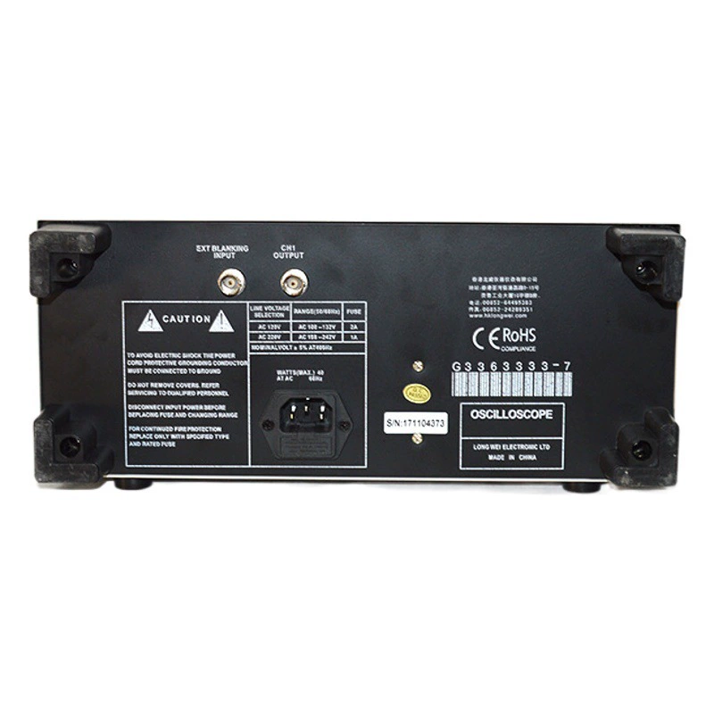 Гонконг Longwei двухканальный аналоговый осциллограф 20 МГц-100 МГц двухканальный осциллограф с хранением частоты оптом