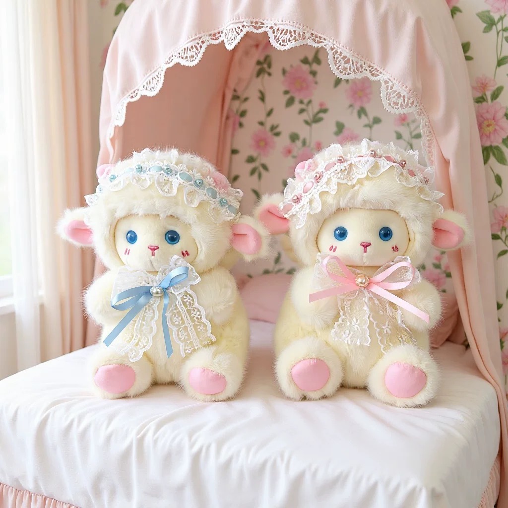 Juguetes de peluche transfronterizos al por mayor dulce flujo nuevo muñeca de tela agarrar muñeca boda arrojar muñeca pequeña lotes