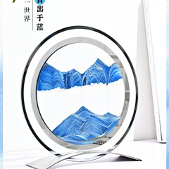 工場直販新築祝いギフト流砂画家のデスクトップ装飾品クリエイティブモダンシンプル流砂絵画装飾品