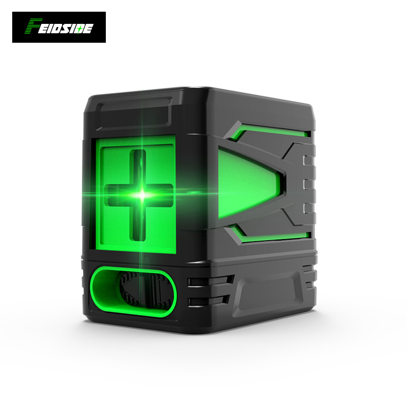 Medidor de línea de 2 hilos, nivel láser, nivel de luz fuerte, nivel láser de nivelación automático especial para exteriores