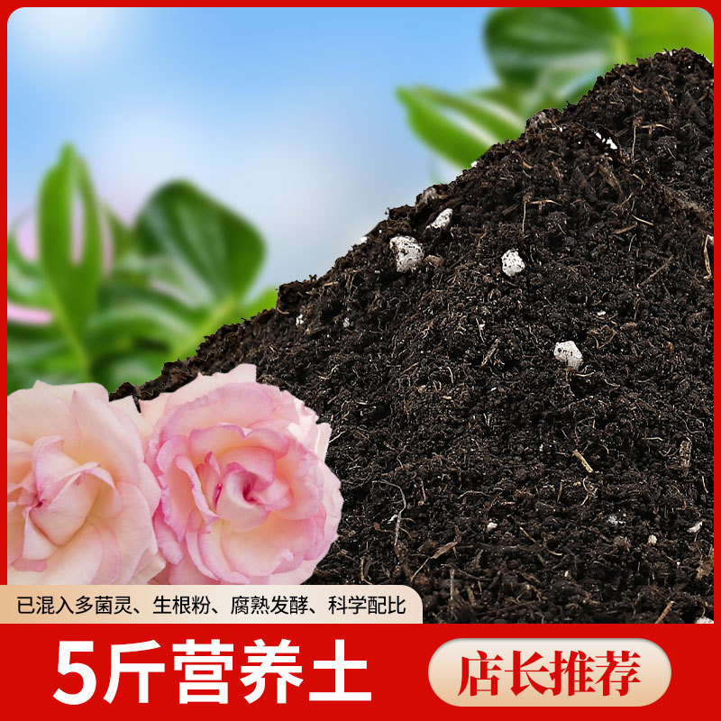 营养土植物通用型养花土种菜专用透气疏松盆栽花卉可用土壤种植土|undefined