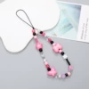 K168 collar+butterfly mobile phone chain