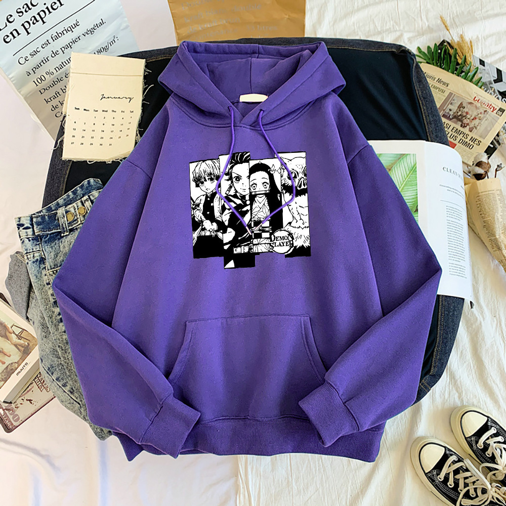 Anime Character TEAM Hoodies Harajuku Crewneck Clothing