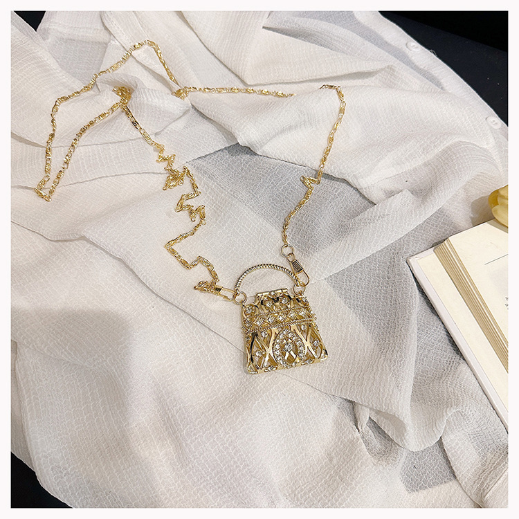 Mini Decorative Simple 2023 Spring/Summer New Fashion Banquet One Shoulder Chain Bag_voghion.com