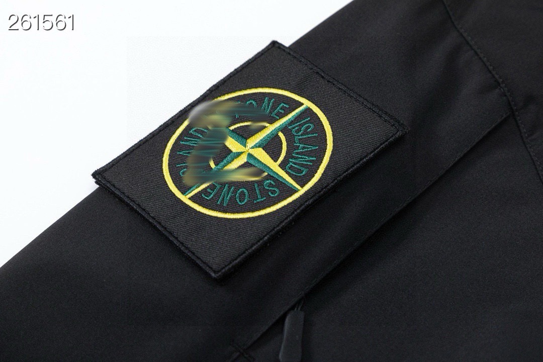Unisex Outdoorjacke Mit Ärmelabzeichen Und Kapuze_voghion.com