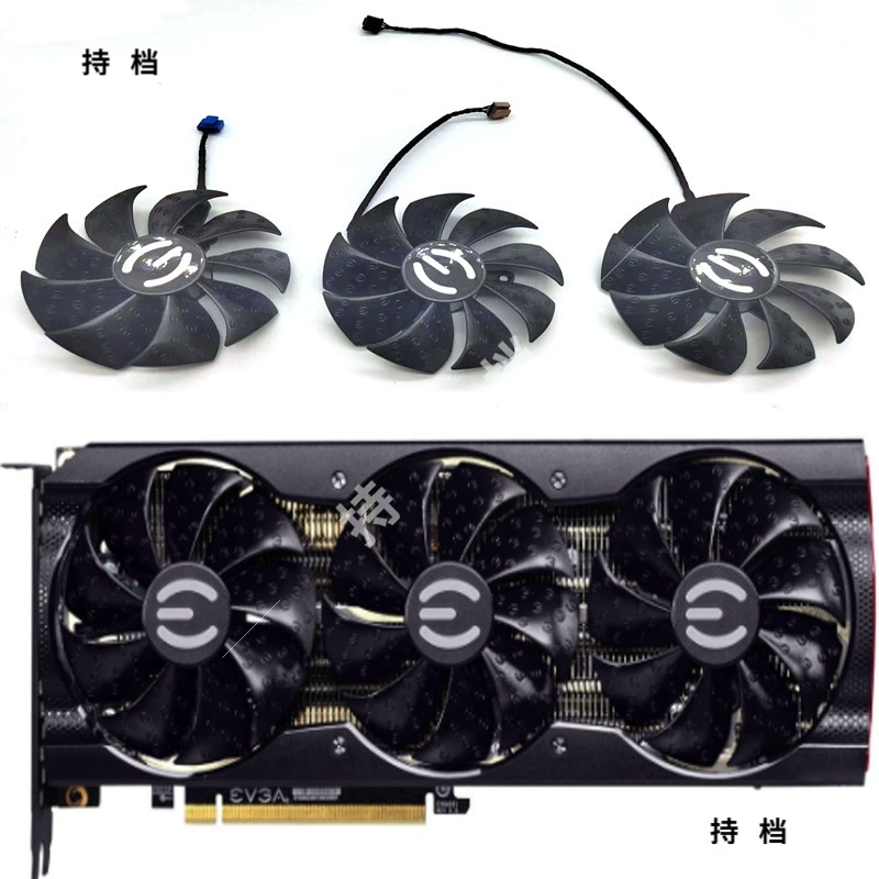 Вентилятор для видеокарты EVGA Ivek RTX3070/3070Ti/3080/3080Ti XC3 PLD09220S12H