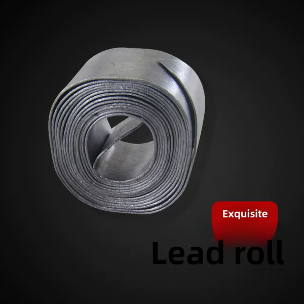 lead leather strip lead leather roll soft lead leather sheet lead piece lead pendant fish pendant fishing gear supplies accessories scale lead roll