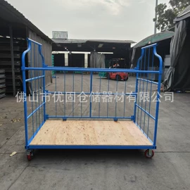 物流台车;周转箱;仓储货架