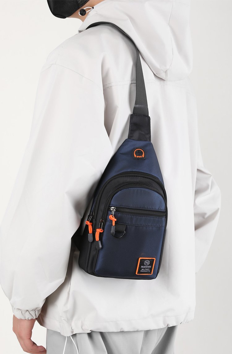 Men's travel and casual chest bags, outdoor sports crossbody bags, direct sales from the manufacturer, water-resistant high-quality single-shoulder bags undefined
