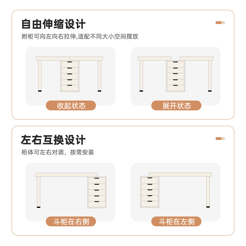 Mesa de escritorio para dos personas, mesa de computadora moderna, dormitorio, mesa de estudio simple, mesa de escritura, mesa de trabajo